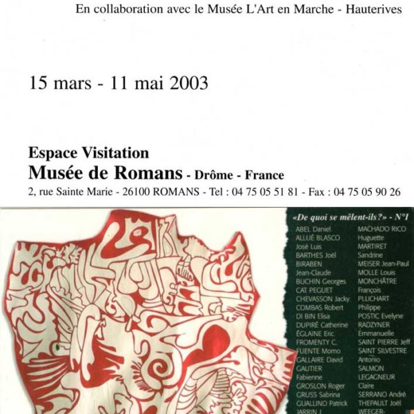 Sabrina Gruss "De quoi se mèlent-ils?" - Romans 2003