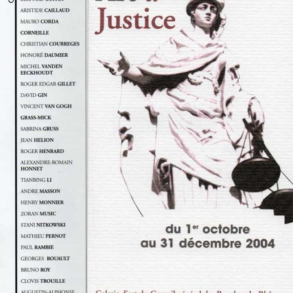 Sabrina Gruss Expo 2004 Galerie Art et Justice