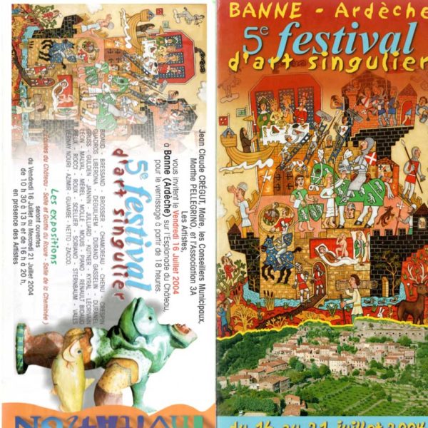 Sabrina Gruss Festival d'Art Singulier - Banne 2004