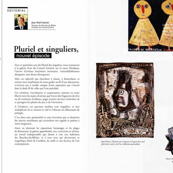 Sabrina Gruss Expo 2004 Le Pluriel des Singuliers Aix-en-Provence