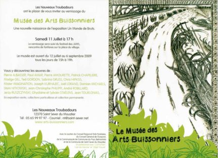 Sabrina Gruss Musée des Arts Buissonniers St Sever du Moustier 2009