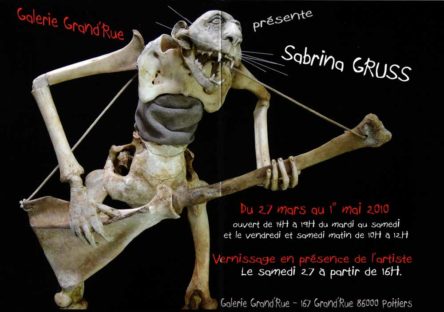 Sabrina Gruss Expo 2010 Galerie Grand Rue Poitiers