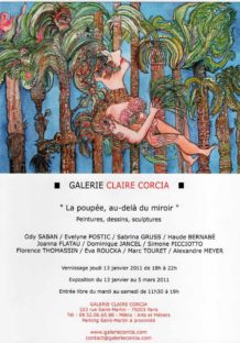 Sabrina Gruss Expo 2011 Galerie Claire Corcia Paris