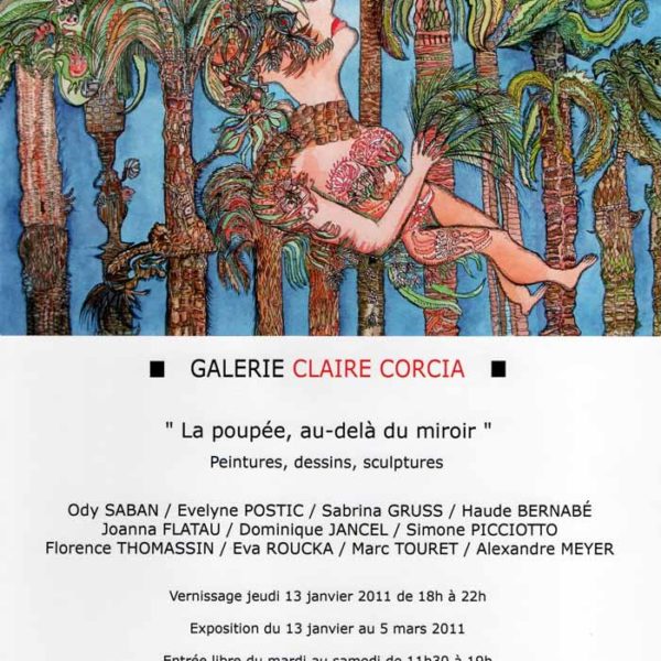 Sabrina Gruss Expo 2011 Galerie Claire Corcia Paris