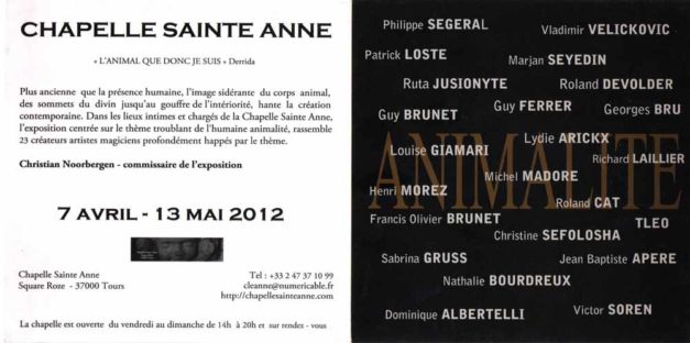 Sabrina Gruss Chapelle Sainte Anne Tours 2012