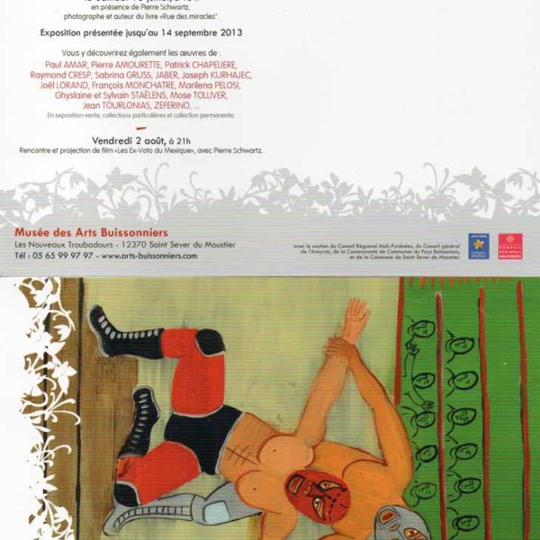 Sabrina Gruss Musée des Arts Buissonniers St Sever du Moustier 2013