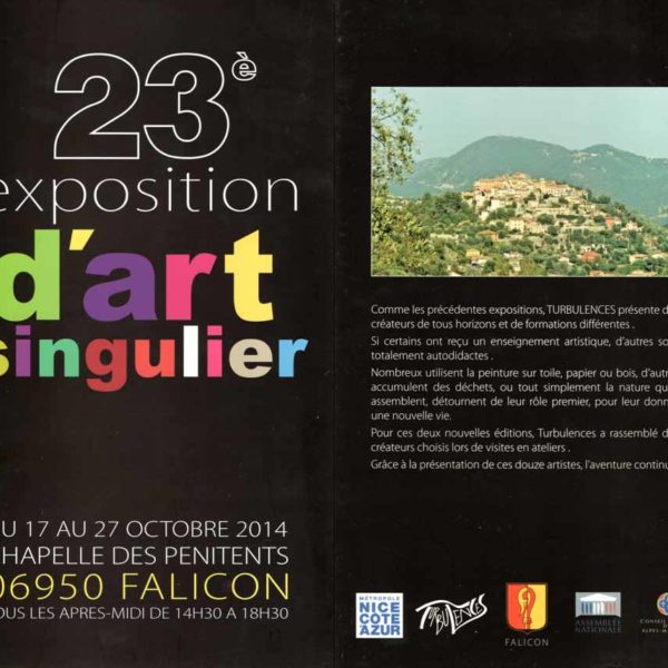 Sabrina Gruss Expo d'Art Singulier Falicon 2014