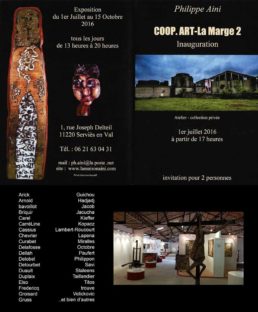 Sabrina Gruss Coop.Art-La Marge Serviès-en-Val 2016