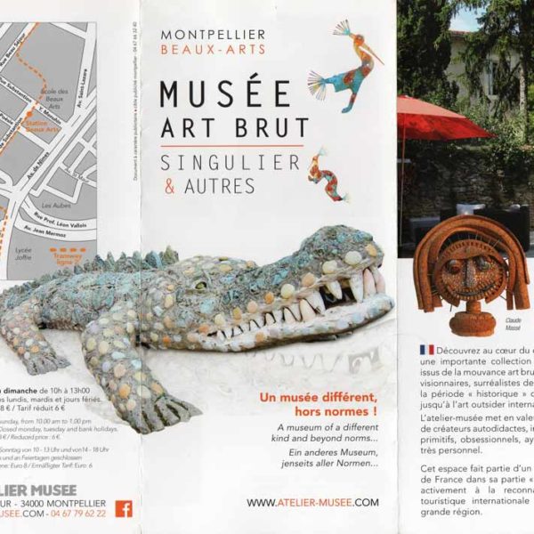 Sabrina Gruss Musée d'Art Brut & Singulier Montpellier 2016