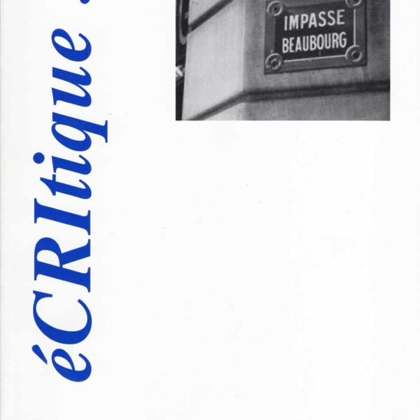 Sabrina Gruss dans éCRItique 5