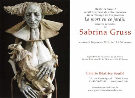 Sabrina Gruss Expo Galerie Béatrice Soulié 2010