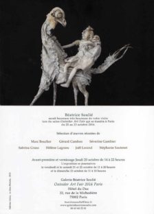 Sabrina Gruss Expo Galerie Béatrice Soulié 2016