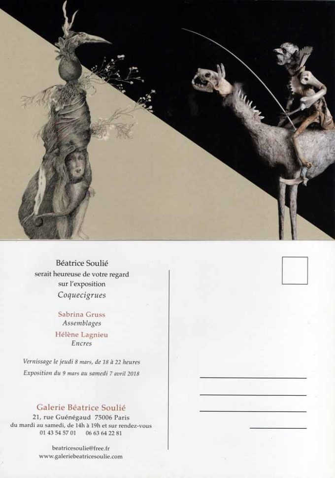 Sabrina Gruss Expo Galerie Béatrice Soulié 2018