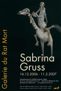 Sabrina Gruss Expo Galerie du Rat Mort Belgique