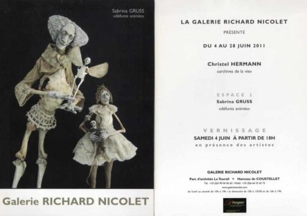 Sabrina Gruss Expo Galerie Richard Nicolet 2011