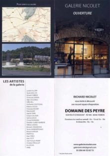 Sabrina Gruss Inauguration Galerie Richard Nicolet