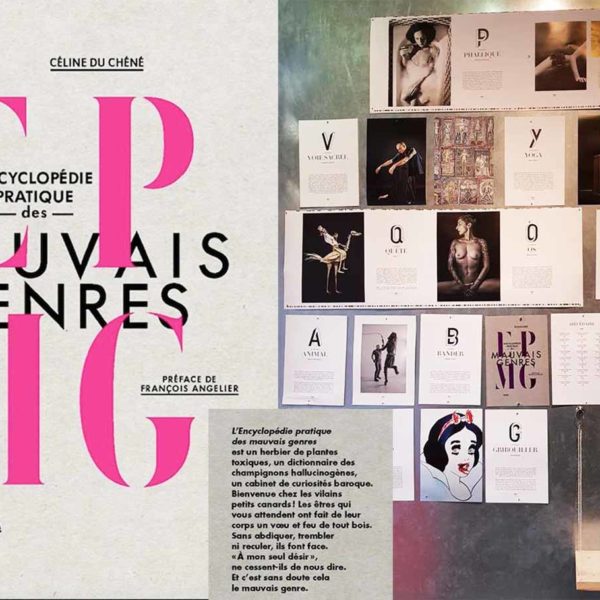 Sabrina Gruss dans L'encyclopédie pratique des mauvais genres