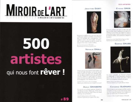 Sabrina Gruss dans Miroir de l'Art #89