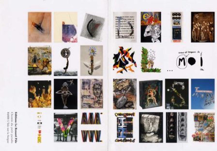 Sabrina Gruss Expo Le Renard Pâle L'ABC du Collage Paris 2006