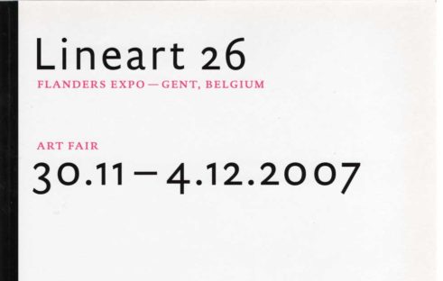 Sabrina Gruss Salon Lineart 26 Gand 2007