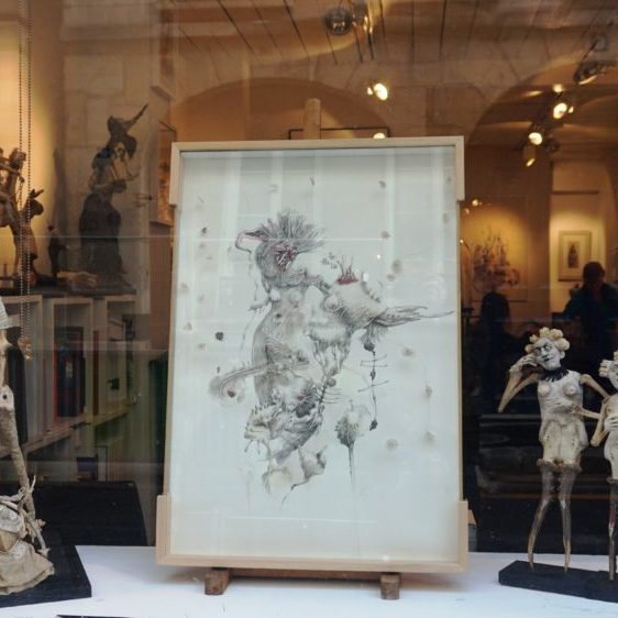 Hélène Lagnieu et Sabrina Gruss à la galerie Béatrice Soulié Paris