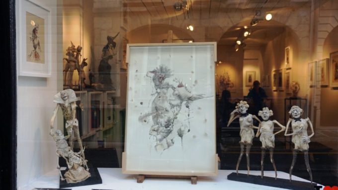 Hélène Lagnieu et Sabrina Gruss à la galerie Béatrice Soulié Paris