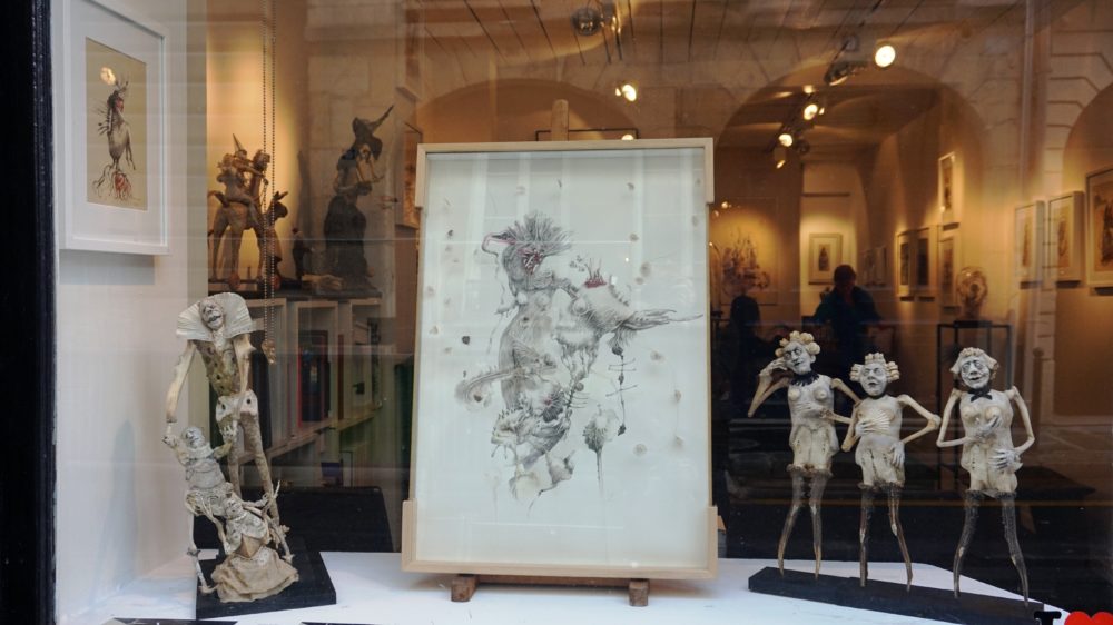 Hélène Lagnieu et Sabrina Gruss à la galerie Béatrice Soulié Paris