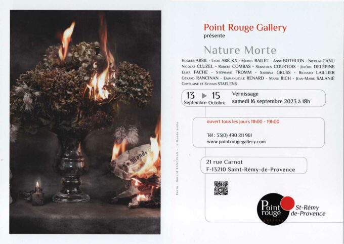 Nature morte exposition saint Rémy de Provence